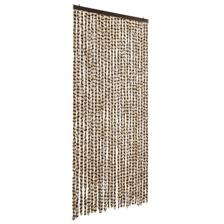 Vidaxx fluegardin 100x200 cm chenille beige og brun