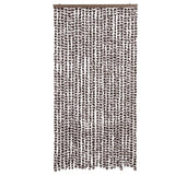 Vidaxx fluegardin 100x200 cm chenille brun og hvid