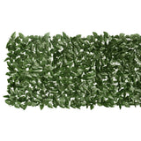 Vidaxxl altanskærm med mørkegrønne blade 600x75 cm