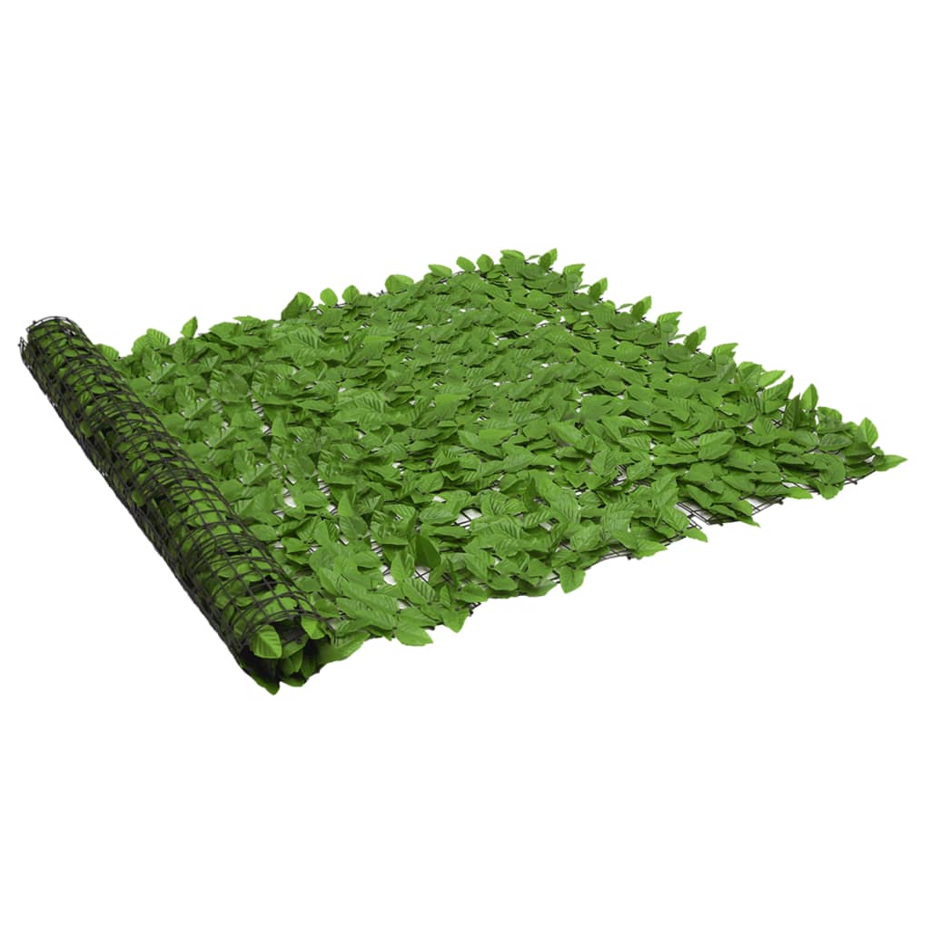Vidaxxl altanskærm med grønne blade 300x150 cm
