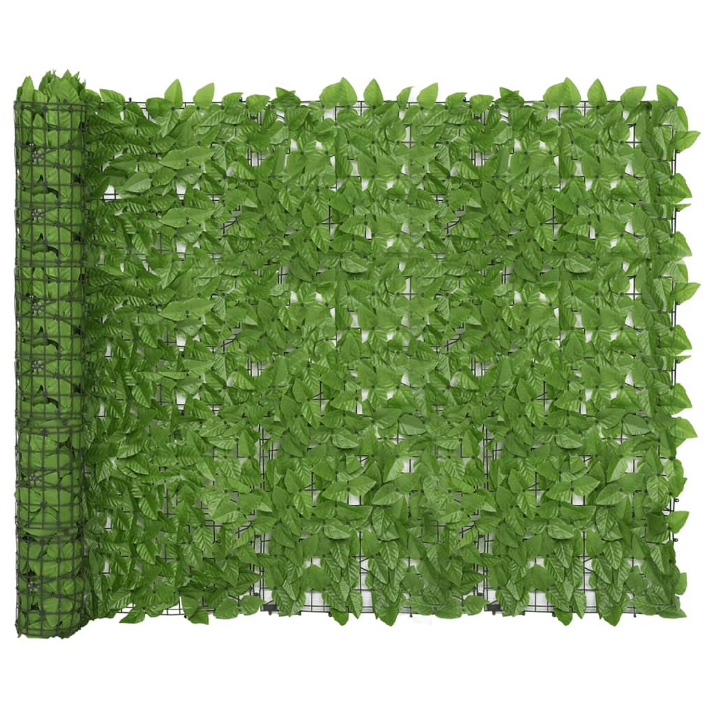 Vidaxxl altanskærm med grønne blade 300x150 cm