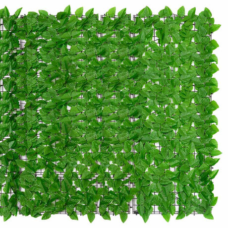 Vidaxxl altanskærm med grønne blade 300x150 cm