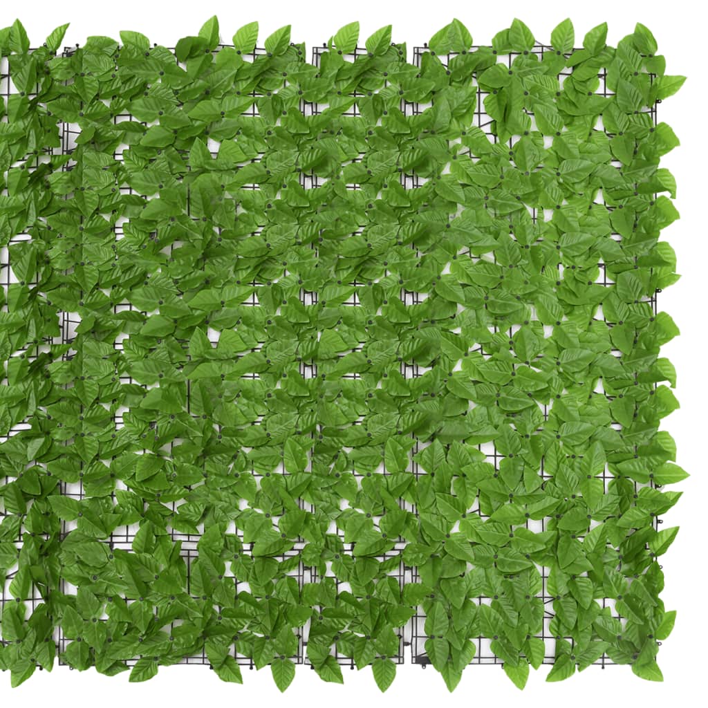 Vidaxxl altanskærm med grønne blade 300x150 cm