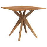 Vidaxl tuintafel vierkant 85x85x75 cm massief acaciahout