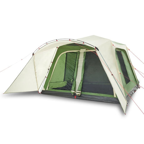 Vidaxx familietelt med fortelt 9-personers quick release green