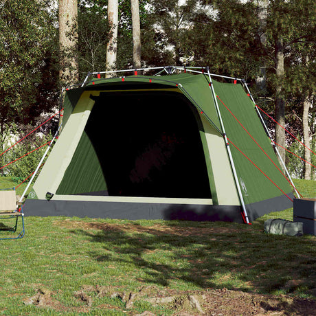 Vidaxl campingtelt 4-personers quick release green