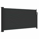 Vidaxx udtrækbar vindskærm 100x300 cm sort