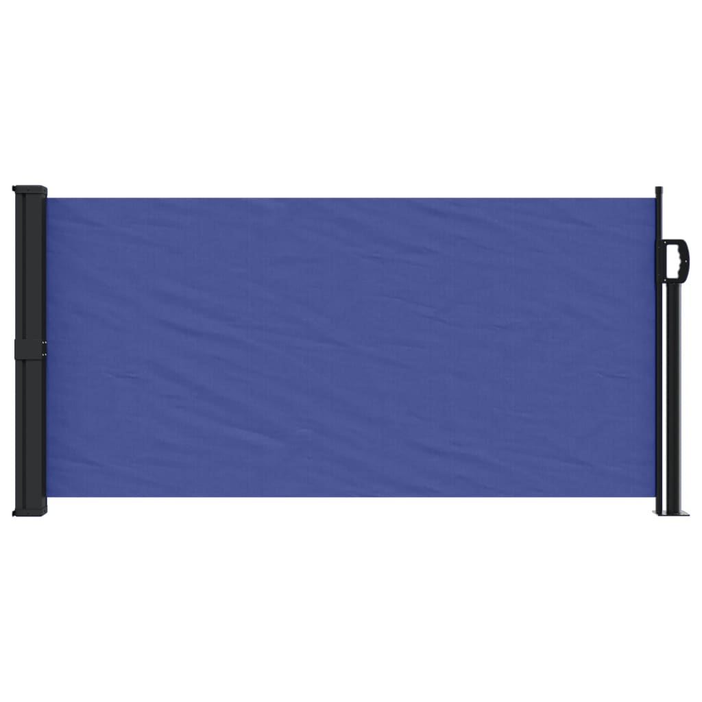 Vidaxx udtrækbar vindskærm 100x300 cm blå