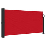 Vidaxx udtrækbar vindskærm 100x300 cm rød