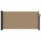 Vidaxx udtrækbar vindskærm 100x300 cm taupe