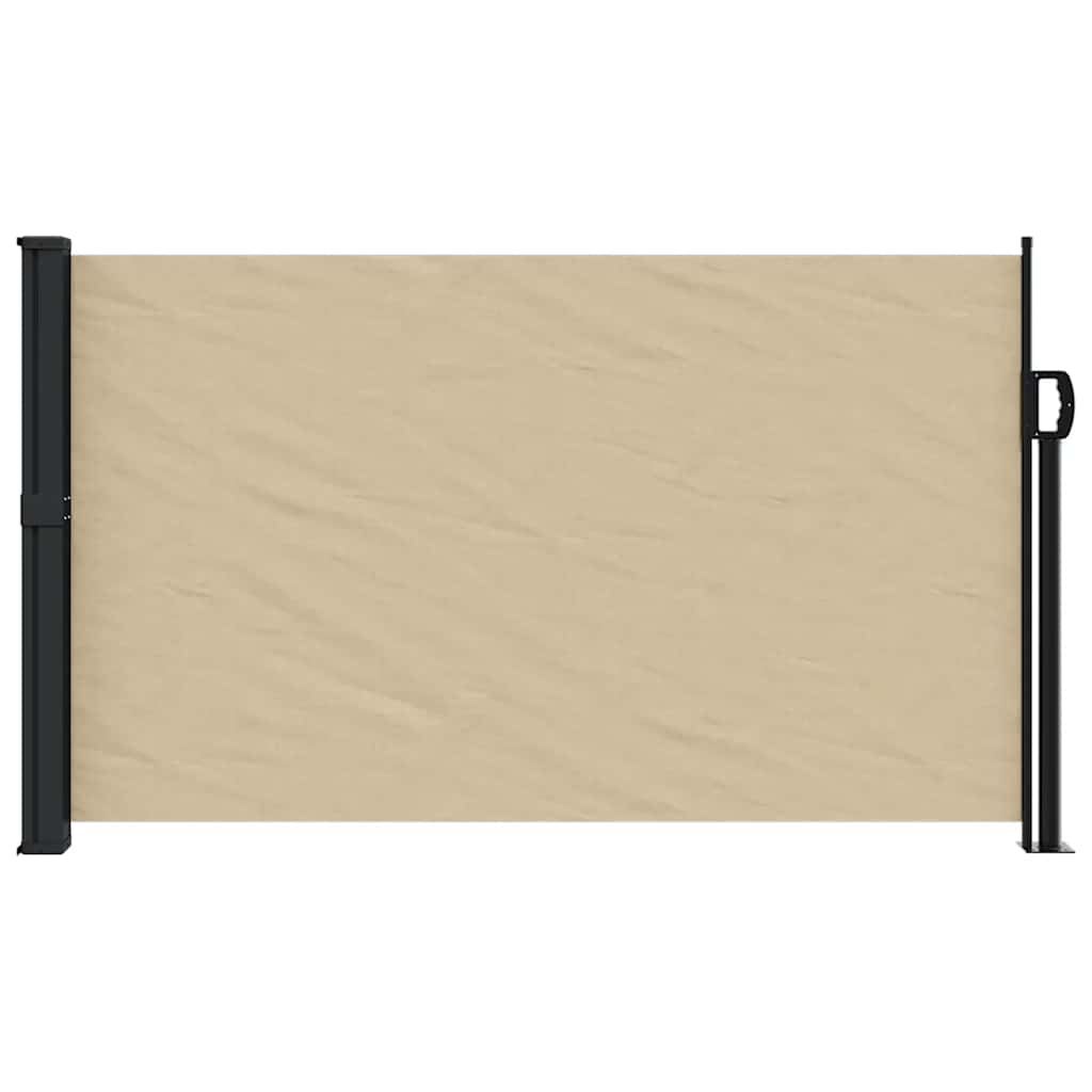 Vidaxx udtrækbar vindskærm 117x300 cm beige
