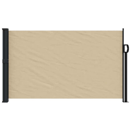Vidaxx udtrækbar vindskærm 117x300 cm beige