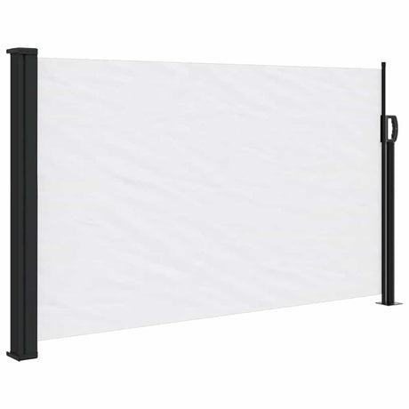 Vidaxx udtrækbar vindskærm 117x300 cm hvid