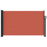 Vidaxx udtrækbar vindskærm 117x300 cm terracotta