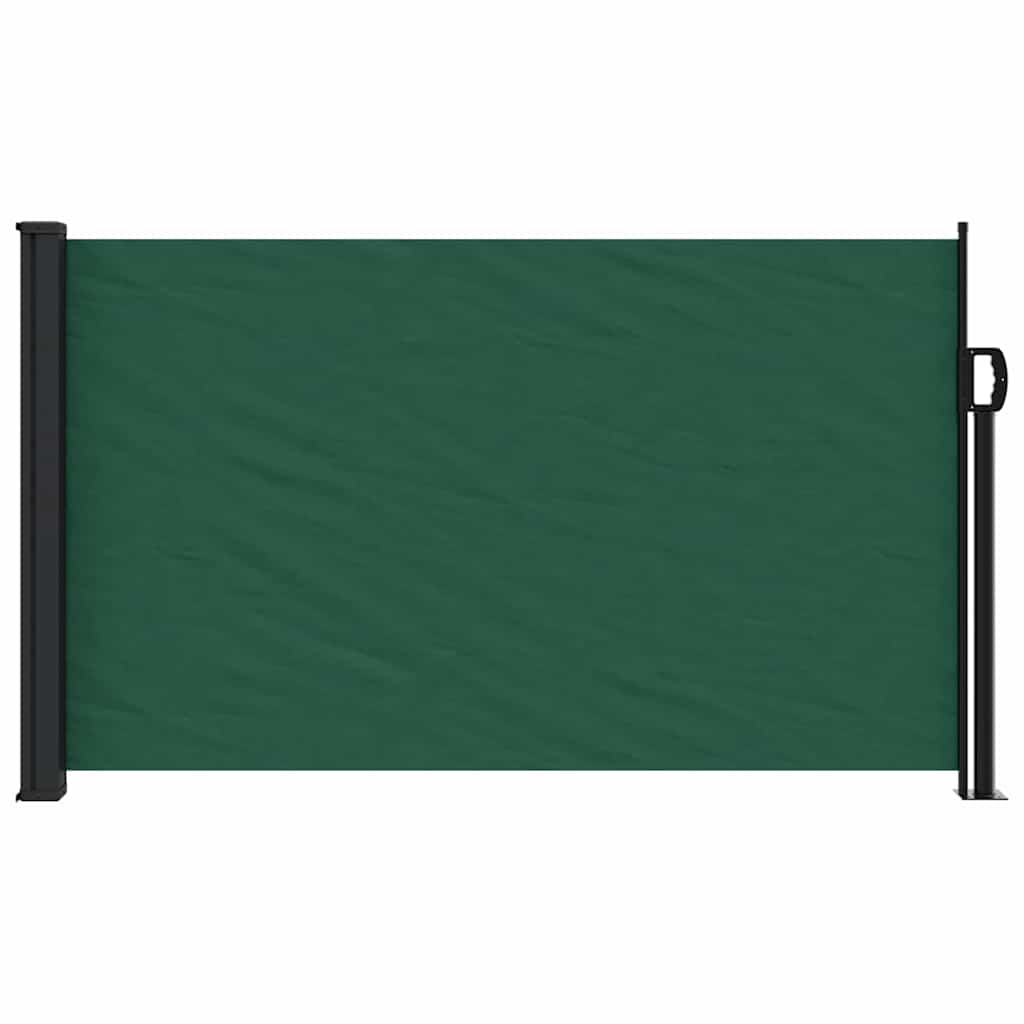 Vidaxl windscherm uittrekbaar 117x300 cm donkergroen