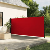 Vidaxx udtrækbar vindskærm 160x300 cm rød