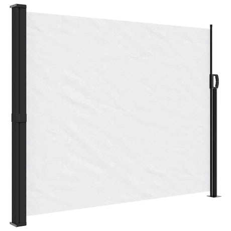 Vidaxx udtrækbar vindskærm 160x300 cm hvid