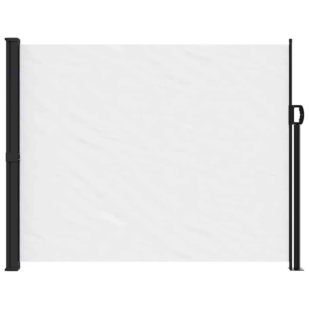 Vidaxx optrækkelig vindskærm 170x300 cm hvid