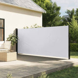 Vidaxx optrækkelig vindskærm 170x300 cm hvid