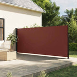 Vidaxx udtrækbar vindskærm 180x300 cm brun