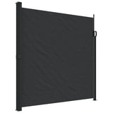 Vidaxx udtrækbar vindskærm 200x300 cm sort