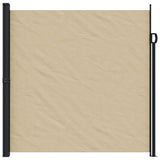 VidaXL Udtrækkelig vindskærm 200x300 cm beige