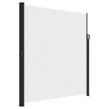 VidaXL Udtrækkelig vindskærm 220x300 cm hvid