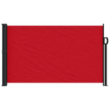 Vidaxx udtrækbar vindskærm 120x500 cm rød