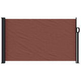 Vidaxx udtrækbar vindskærm 120x500 cm brun