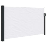 Vidaxx udtrækbar vindskærm 120x500 cm hvid