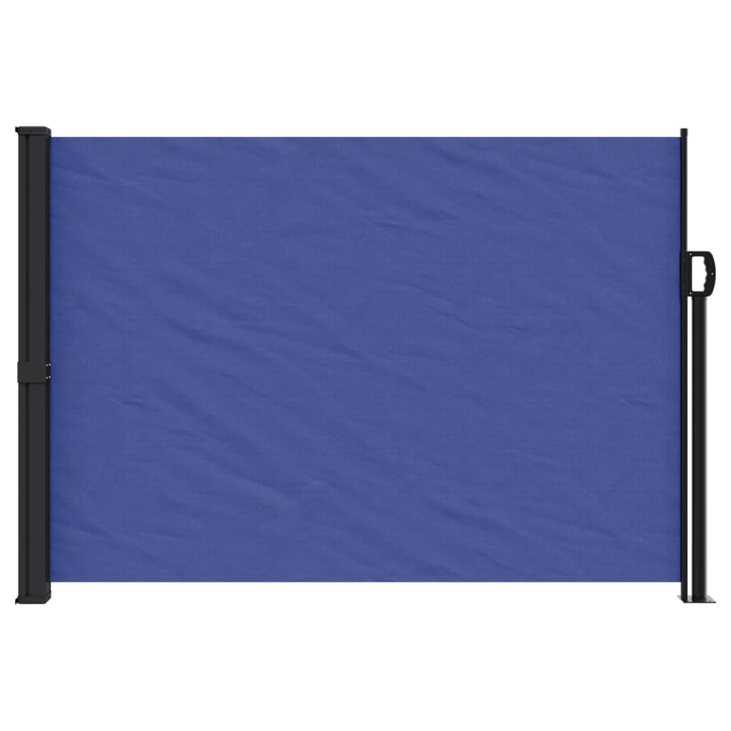 Vidaxx udtrækbar vindskærm 140x500 cm blå