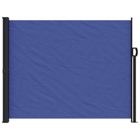 Vidaxx udtrækbar vindskærm 160x500 cm blå
