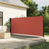 Vidaxx udtrækbar vindskærm 160x500 cm terracotta
