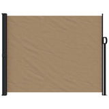 Vidaxx udtrækbar vindskærm 160x500 cm taupe