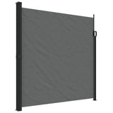 Vidaxx udtrækbar vindskærm 200x500 cm antracit