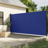 Vidaxx udtrækbar vindskærm 220x500 cm blå