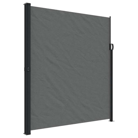 Vidaxx udtrækbar vindskærm 220x500 cm antracit