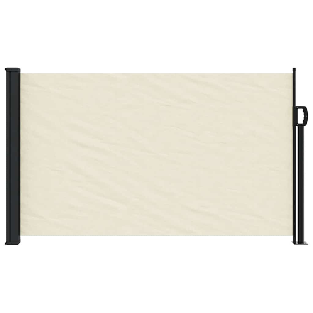 Vidaxx udtrækbar vindskærm 120x600 cm creme