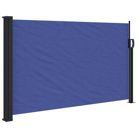 Vidaxx udtrækbar vindskærm 120x600 cm blå