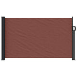 Vidaxx udtrækbar vindskærm 120x600 cm brun