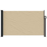 Vidaxx udtrækbar vindskærm 120x600 cm beige
