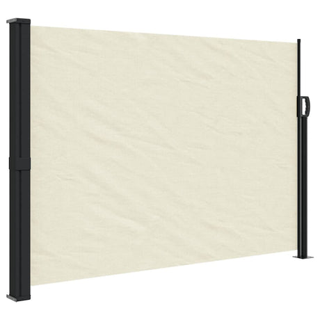 Vidaxx udtrækbar vindskærm 140x600 cm creme