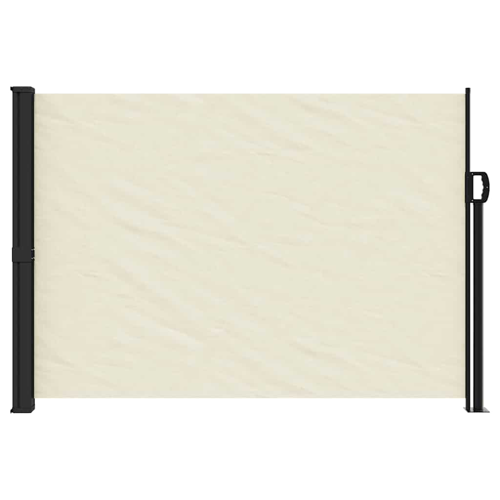 Vidaxx udtrækbar vindskærm 140x600 cm creme