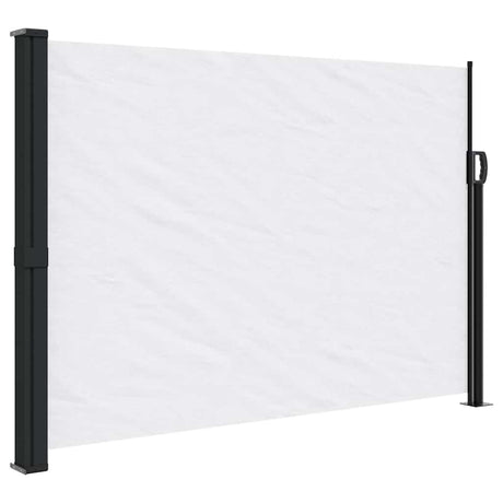 Vidaxx udtrækbar vindskærm 140x600 cm hvid