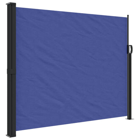 Vidaxx udtrækbar vindskærm 160x600 cm blå