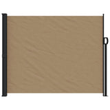 Vidaxx udtrækbar vindskærm 160x600 cm taupe