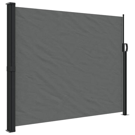 Vidaxx udtrækbar vindskærm 160x600 cm antracit