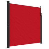 Vidaxx udtrækbar vindskærm 200x600 cm rød