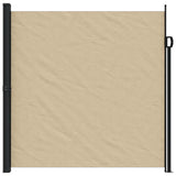 Vidaxx udtrækbar vindskærm 200x600 cm beige