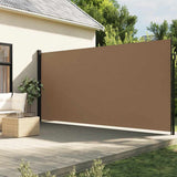 Vidaxx udtrækbar vindskærm 200x600 cm taupe